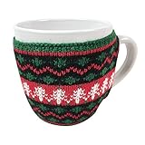 Extra Large醜いクリスマスセーターコーヒーマググリーン