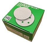 三共理化学 ハイピッチペーパー HNAD マジック式研磨紙 Φ125mm 円形型ディスク穴なし 50枚入り #40