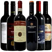 厳選イタリア赤ワイン6本セット ソムリエ厳選 750ml×6