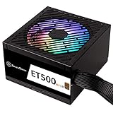 Silver Stone Essentialシリーズ 80 PLUS Bronze 認証 500W ATX電源 SST-ET500-ARGB