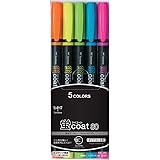 トンボ(Tombow) 鉛筆 蛍光ペン 蛍コート80 5色 WA-SC5C
