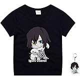 Amazon 鬼滅の刃 Tシャツ 子供 キッズ かわいい 夏服 アニメ プリント 半袖 男の子 女の子 男女兼用 柔らかい イベント 衣装 誕生日 プレゼント 炭治郎 禰豆子 錆兎 真菰 善逸 柱 鬼滅の刃 グッズ Tシャツ カットソー 通販