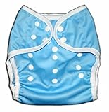 One Size Fit All- Diaper Covers for Prefolds or Regular Inserts PUL - BLUE by BubuBibi [並行輸入品]