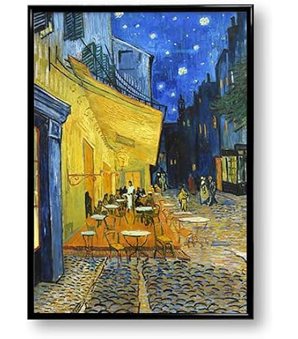 Amazon.co.jp: 大塚国際美術館B2ポスター「夜のカフェテラス」フィン