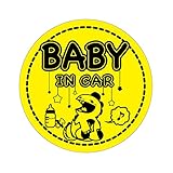 Baby in car （ベビーインカー）マグネット ステッカー