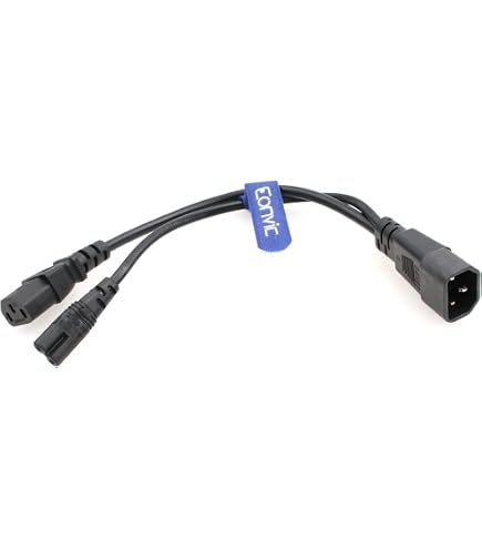 Amazon | Eonvic Dtap to Fischer RS 3ピン メス電源ケーブル ARRI