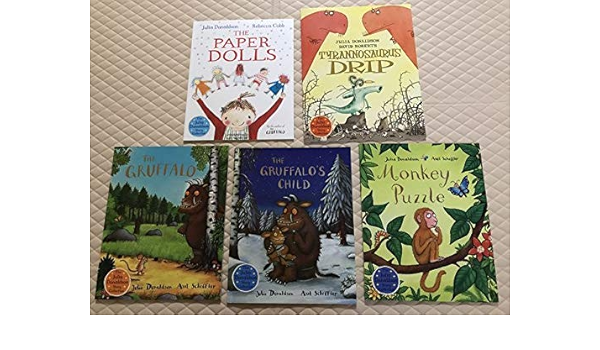 Amazon 英語絵本５冊セット もりでいちばんつよいのは グラファロ Gruffalo他 ジュリアドナルドソン作 子ども英語読み聞かせ おもちゃ ホビー