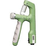 GreenGee 握力増強器 エクササイズ 握力グリッパー カウンター付き 10-100kg 負荷調整可能 ハンドグリッパー ストレス解消 リハビリ器具 テニス 野球 握力強化訓練 握りやすい 滑りづらい 男女兼用 ポリプロピレン