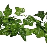haibei 観葉植物 アイビー　ツタ インテリア 2本入り