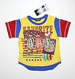 ベビー 半袖 Tシャツ 80 90 95 シャツ 842 (90, イエロー)