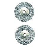 プロクソン(PROXXON) 鉄ワイヤーブラシ2枚 ディスク型22mm 軸径2.35mm No.28952