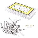 Mallofusa ウォッチメーカー 修理 ツール 180pcs 8-25mm ウォッチ バンド スプリング バー ストラップ リンク ピン