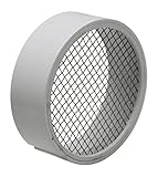 Raven TV2422 PVC Termination Vent with Stainless Steel Screen, 4" [並行輸入品]