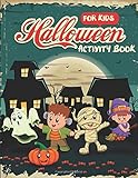Halloween Activity Book for Kids: Word Search, Connect the Dots, Mazes, Color by Number, and More (Children's Puzzle Books)