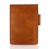 HOMESTEC スマートノート A7 消せる機能のノート メモカバー ビジネス手帳 ポケット メモ帳 手帳 縦開 革製 バインダー 備忘録 自由帳 横書き ポータブル 可愛い 文房具 オフィス用品 
