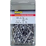 Surebonder FPC86A-100 1/4-inch Aluminum Medium Rivets (100 per box) [並行輸入品]