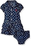 U.S. Polo Assn. DRESS ベビー・ガールズ US サイズ: 12 Months カラー: ブルー