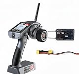 RadioLink プロポ セット (RC6GS V3+受信機 R7FG) (技適認定済/RCシステム/ 2.4GHz/ 7チャネル/ FPVゴーグル ヘッドトラッキング シミュレーター/テレメトリー 機能付）ラジコン プロポ セット 模型/カー用プロポセット 送信機 (RC6GS V3)