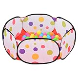 sakiyr Kids Ball Pit Play Playpenボールプールベビーボールプールwith 50 Balls