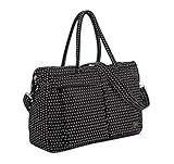 黒と白のドット、Faddish WaterProof大容量の赤ちゃんボトルトートバッグ