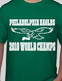 Eagles Super Bowl Champions Tシャツ – Logo With Trophy XX-Large