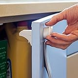 ベビー安全と磁気ロック4安全ロック1キー – マグネット式キャビネットロック – 簡単なインストール子安全磁気ロックドアの引き出しとキャビネット – ツールまたはドリル必要ない