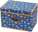 Natti カラーボックス に ピッタリ ストレージボックス L ネイビー