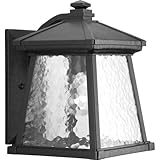 Progress Lighting P5907-31 Mac Collection 1-Light Wall Lantern, Black [並行輸入品]