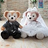 Amazon ダッフィー シェリーメイ ウエディング コスチューム スペシャルセット 結婚式のウェルカムベアに オリジナルハンドメイドコスチューム ドレス アクセサリー おもちゃ