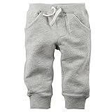 カーターズ Carter's ボディスーツにぴったり！ 着心地抜群 フレンチテリー パンツ 男の子 春秋 French Terry Joggers NB (50-55cm)