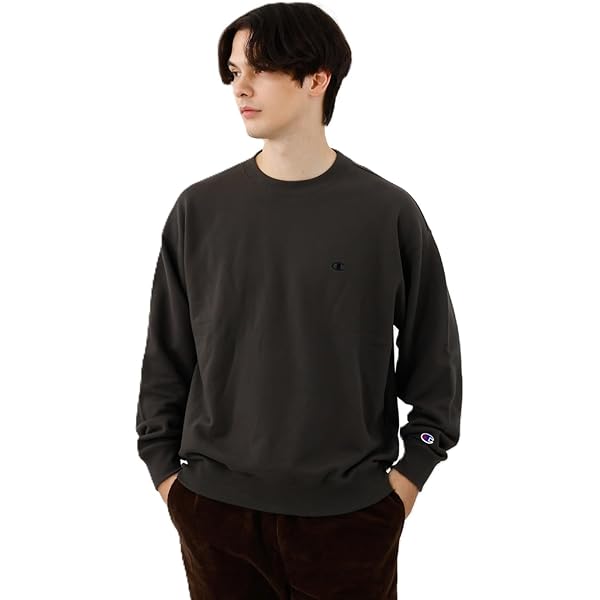 Amazon.co.jp: [MoMA] Champion クルーネックスウェットシャツ