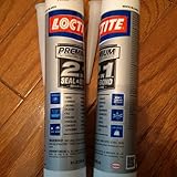Loctite 1900055 2-in-1 Seal and Bond Premium All Condition Adhesive Sealant in 9 oz Package, White b