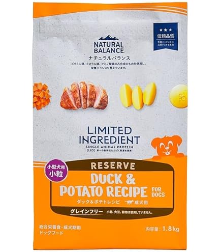 ナチュラルバランスポテト＆ダックス小粒タイプ Amazon.co.jp: Natural Balance ナチュラルバランス ポテト
