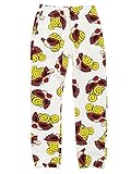 (ヒステリックミニ) Hysteric Mini CHEEKY FACE総柄 裏毛10分丈パンツ 130cm ホワイト