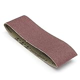 Generic 533mm*75mm Alumina Sanding Belt 60 Grit Sandpaper Self Sharpening Oxide Abrasive Strip