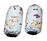 2ペアラブリーベビー防水Oversleevesキッズコート袖は犬をカバー