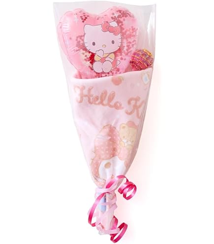 Amazon | かわいいハローキティがメインの花束ブーケワルツ誕生日や