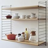 String（ストリング）「 Basic78x30 」オークxブラックフレーム 7830053-SW7530132