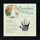 Baby Child Keepsake Handprint Frame with Poetry - Mommy, Daddy, Grandma or Grandpa (Grandma) by The 