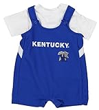 Kentucky Wildcats NCAAベビー男の子幼児short-all &クリーパーセット、ブルー&ホワイト