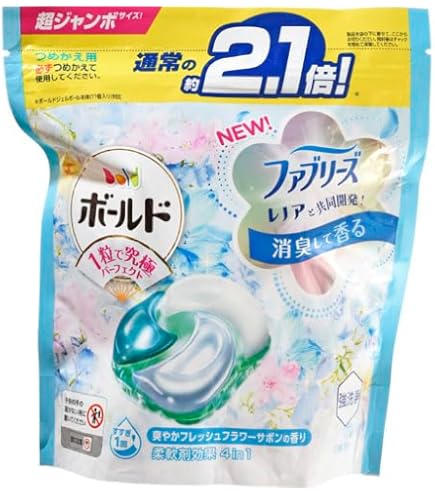 Amazon.co.jp: ボールド 洗濯洗剤 ジェルボール 4in1 プレミアム