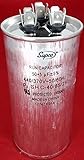 Dual Run Capacitor, Round, 50 + 5 Mfd, 440 Volt, CD50+5X440R