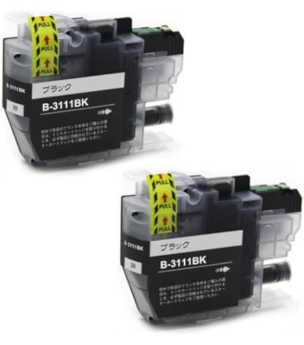 Amazon.co.jp: ブラザー用 LC3111 (2C/2M/2Y) 互換インクカートリッジ