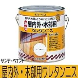 サンデー 油性 屋内外木部用 ウレタンニス [3L] サンデーペイント・屋内外木部・油性・クリヤー・つや・光沢・ステイン