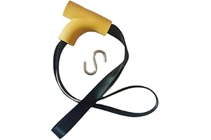 RNXRZANK アームレスリング リストハンドグリップ 親指回内トレーニング フィットネス 軽量 Sフック付き 大人男用トレーニング器具