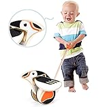 Safe＆Care おもちゃ　子供　キッズ　手押し車 子供おもちゃ　歩行補助　安全木製　知育玩具 ペンギン