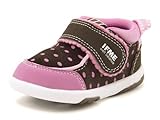 [イフミー] IFME 女の子 男の子 キッズ ベビー 子供靴 運動靴 通学靴 ベビーシューズ スニーカー ストラップ 屈曲性 履きやすい 土踏まず形成 22-6705 ブラウン 13.0cm