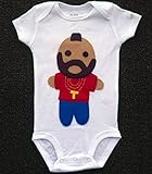 mi cielo Mr.T ベビーボディスーツ ロンパース 特攻野郎Aチーム (12M)