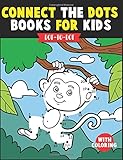Connect the Dots Books for Kids: Dot-To-Dot the Puzzle Books (with Full-Size Coloring Page)- Counting Number Learning Edition Activity Books (for All Age Kids, 3-5, 4-8)