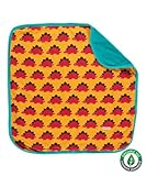 北欧スウェーデンのベビーブランケット Dino 恐竜 おくるみ オーガニックコットン 70×70cm Maxomorra マクソモーラ (70×70)